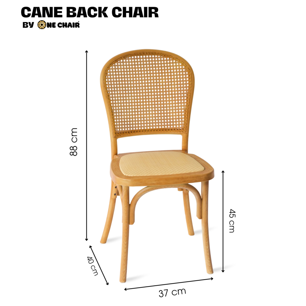 GHẾ SỰ KIỆN CAO CẤP | CANE BACK CHAIR – VẺ ĐẸP MỘC MẠC TINH TẾ