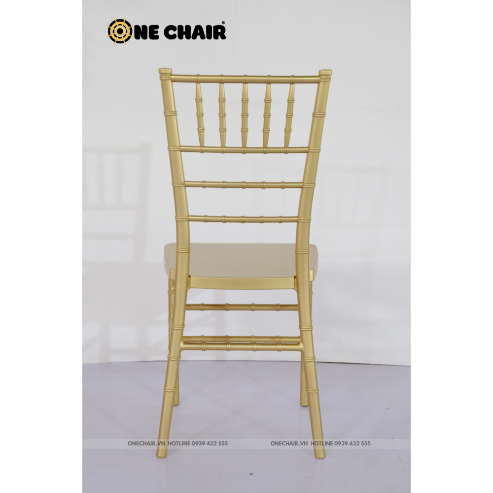 Ghế Chiavari Tiffany - Resin Màu Gold