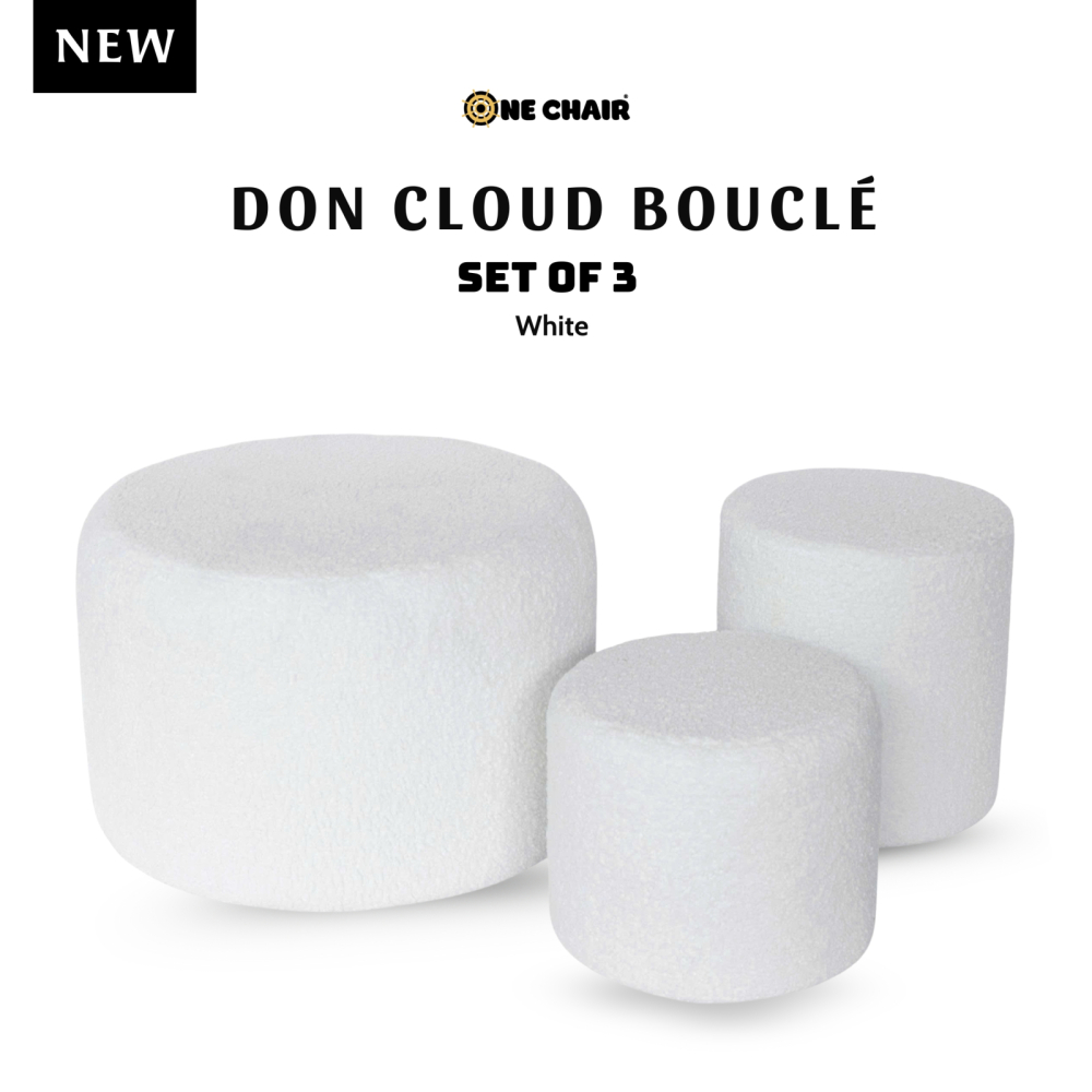 Don Sky Velvet – Bộ 3 Ghế Tròn Nhung Xanh | Ghế Sự Kiện Thanh Lịch