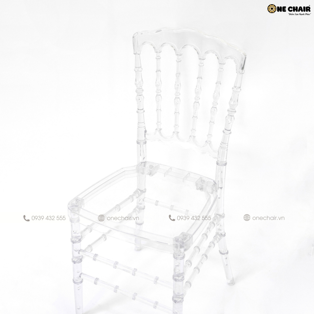 Napoleon Chair: Ghế Sự Kiện Trong Suốt - Mang Phong Cách Hoàng Gia