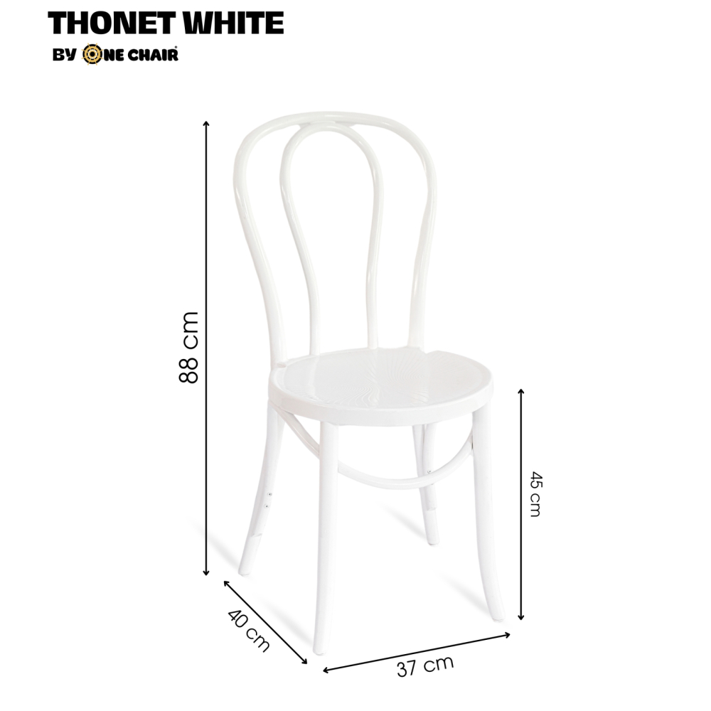 GHẾ SỰ KIỆN CAO CẤP | THONET WHITE – VẺ ĐẸP TINH KHIẾT THANH LỊCH