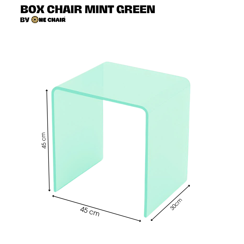 GHẾ SỰ KIỆN CAO CẤP | BOX CHAIR SKY BLUE – TINH KHIẾT, TƯƠI MỚI, THANH LỊCH