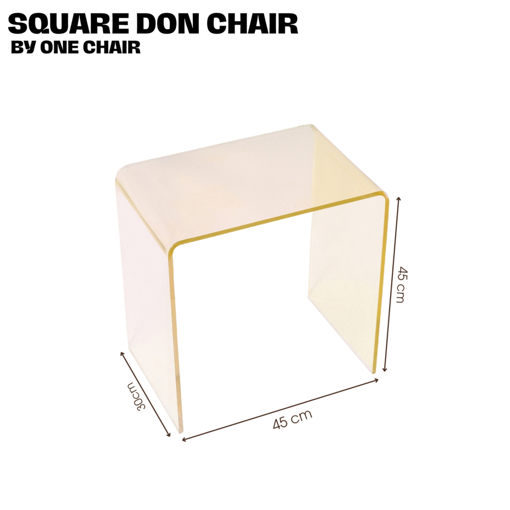 Box Chair - Cho Thuê Ghế Sự Kiện Trong Suốt Tối Giản & Cá Tính
