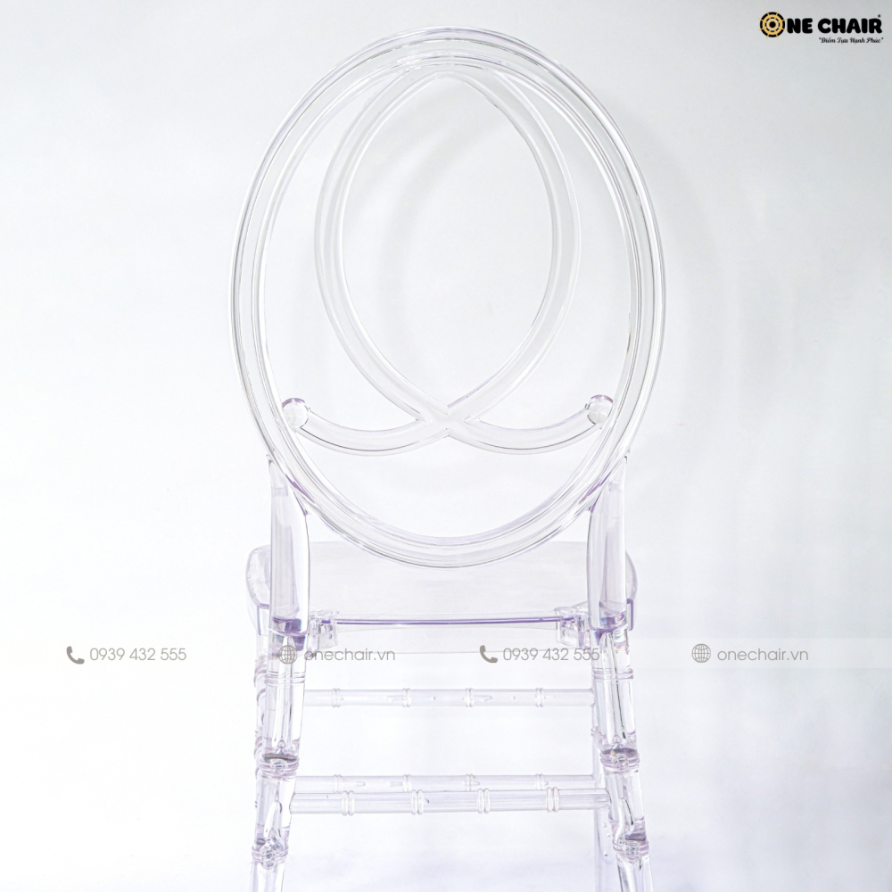 Phoenix Chair:  Ghế Phượng Hoàng Tiệc Cưới, Thiết Kế Trong Suốt Cá Tính