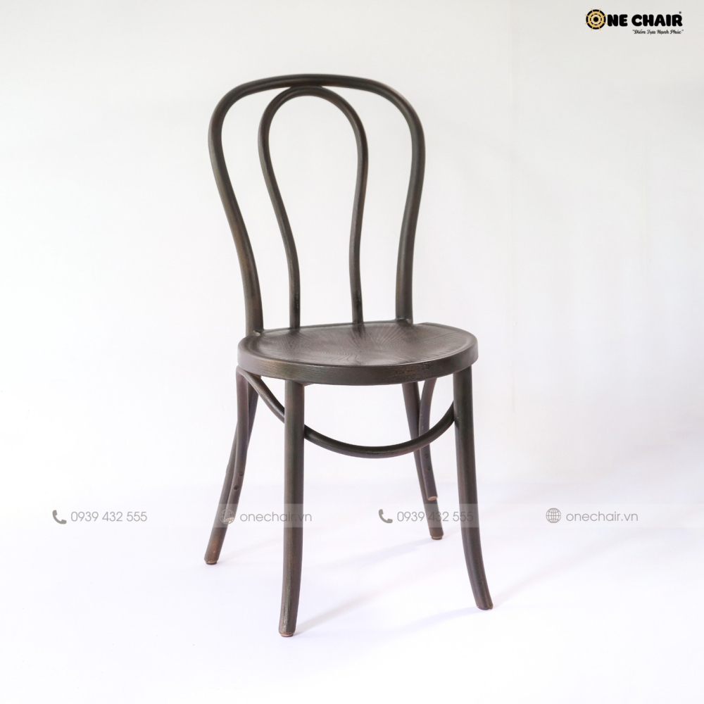NEW - Ghế Thonot Màu Nâu Đậm Cổ Điển: Thanh Lịch Và Hấp Dẫn Vượt Thời Gian