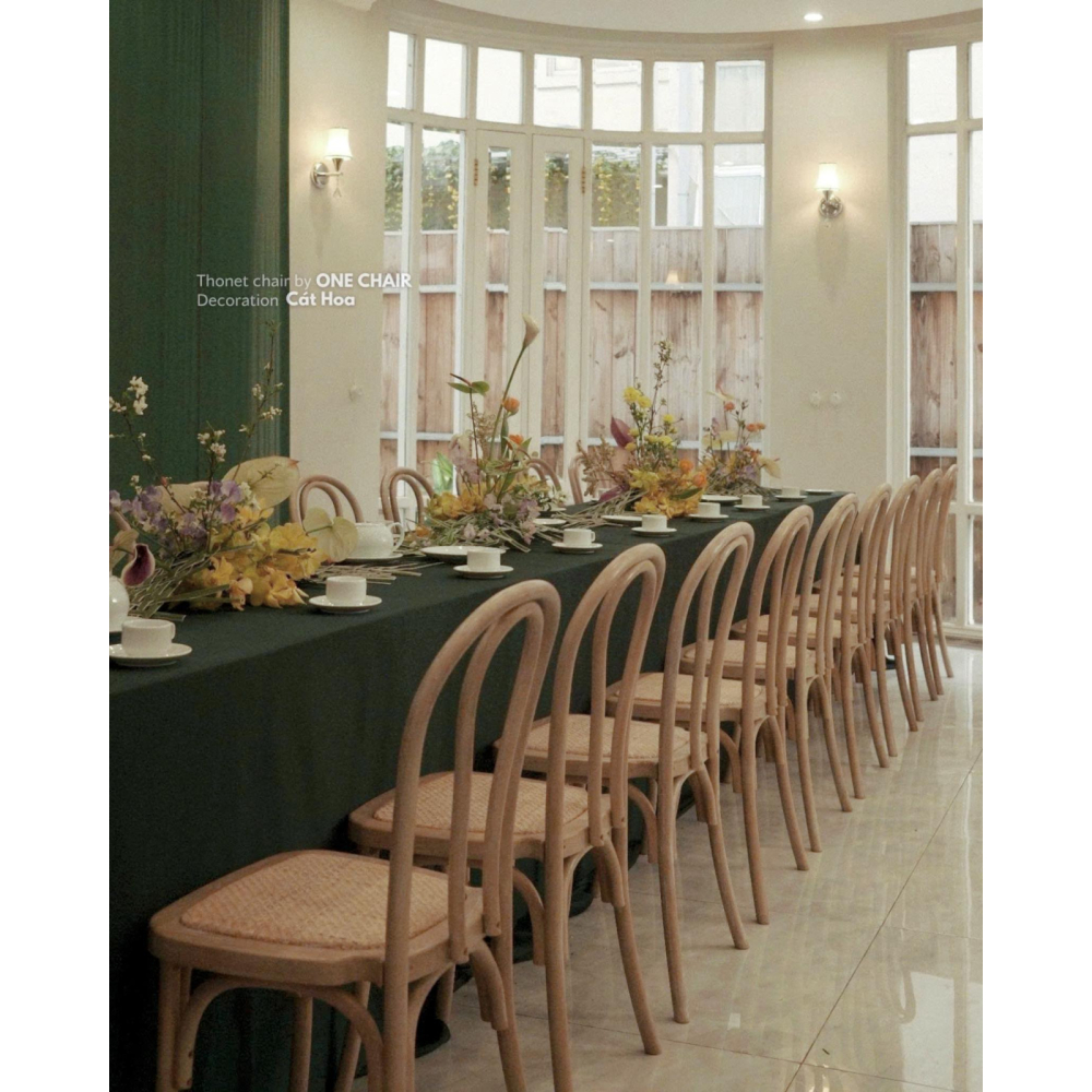 GHẾ SỰ KIỆN CAO CẤP | THONET NATURE – MỘC MẠC THANH THOÁT TỰ NHIÊN