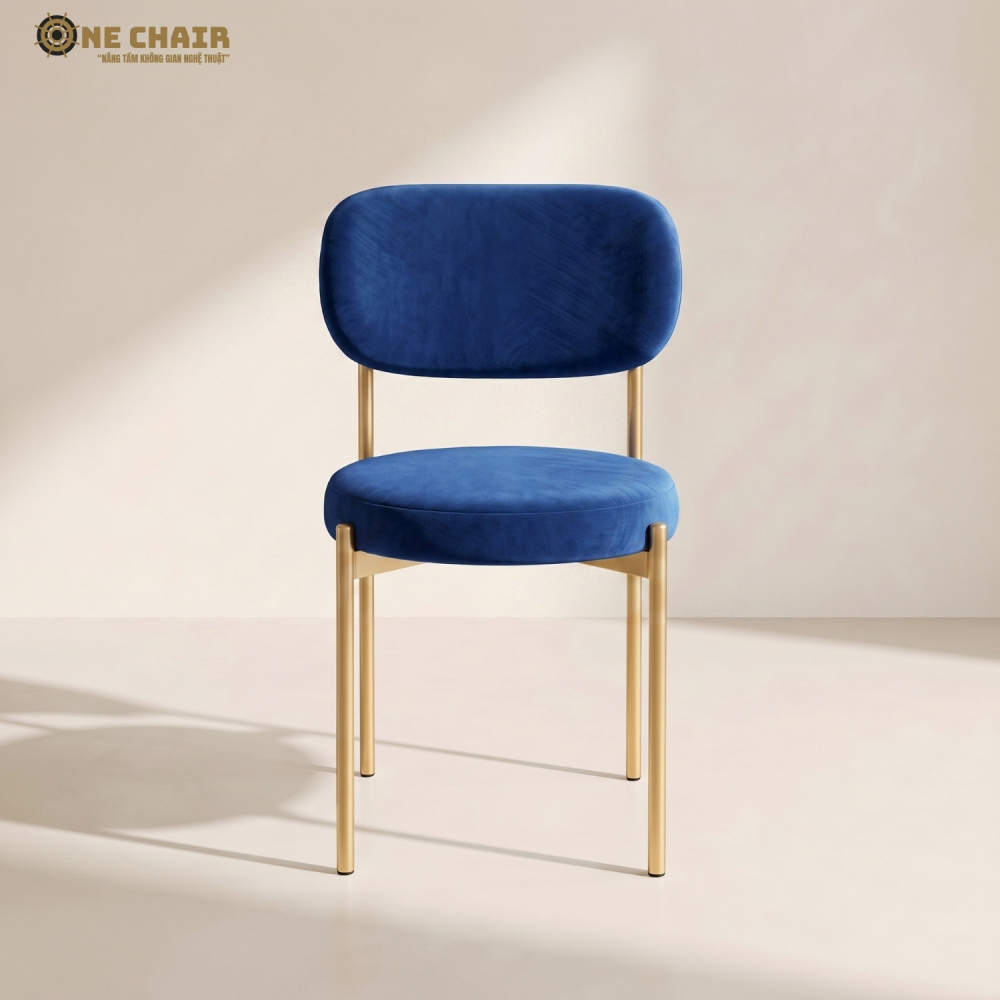 Velvet Chair – Cobalt Blue