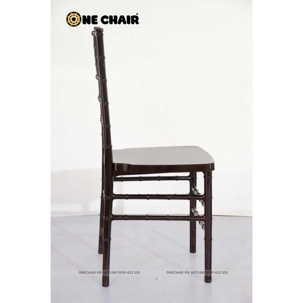 Ghế Chiavari Tiffany - Resin Màu Black