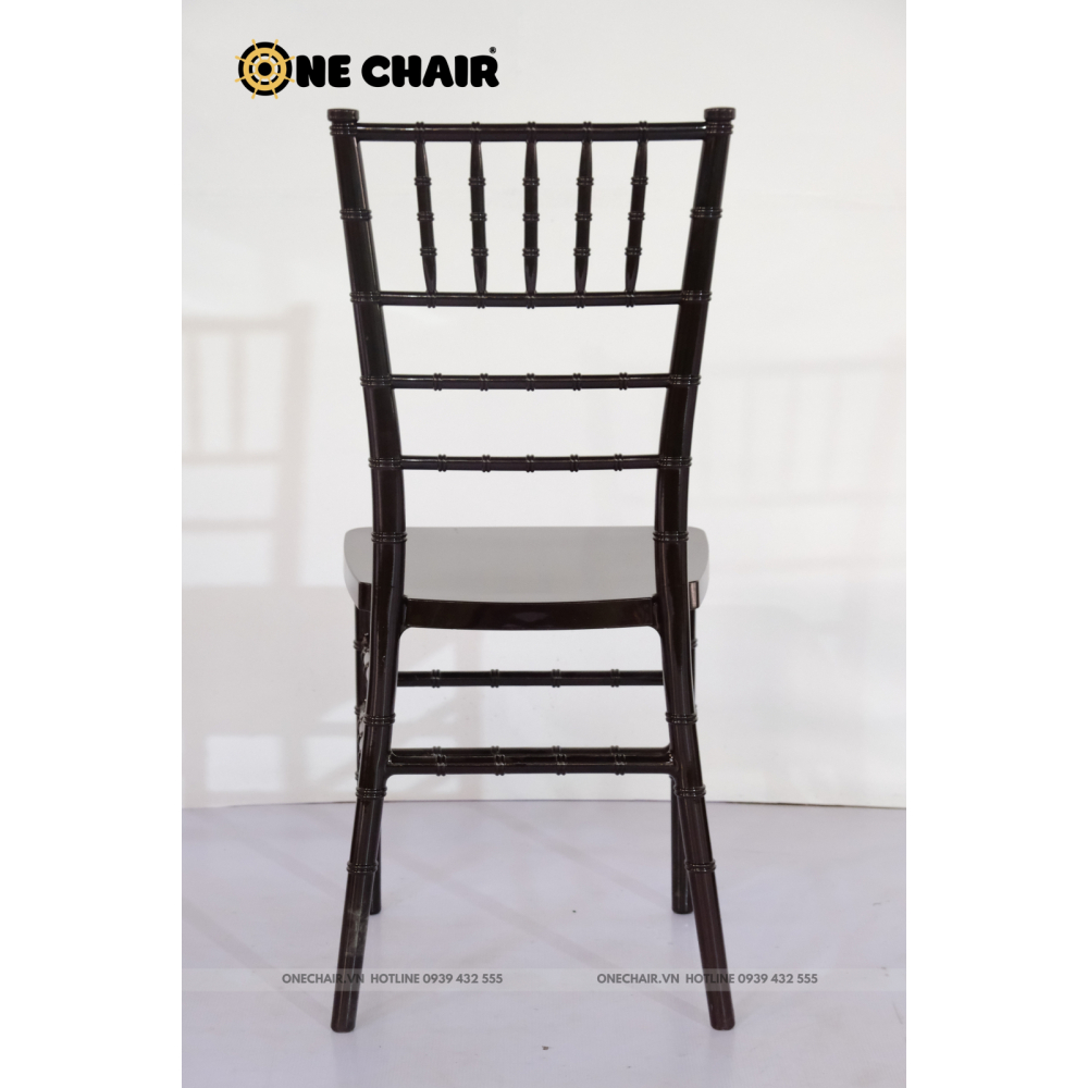 Ghế Chiavari Tiffany - Resin Màu Black