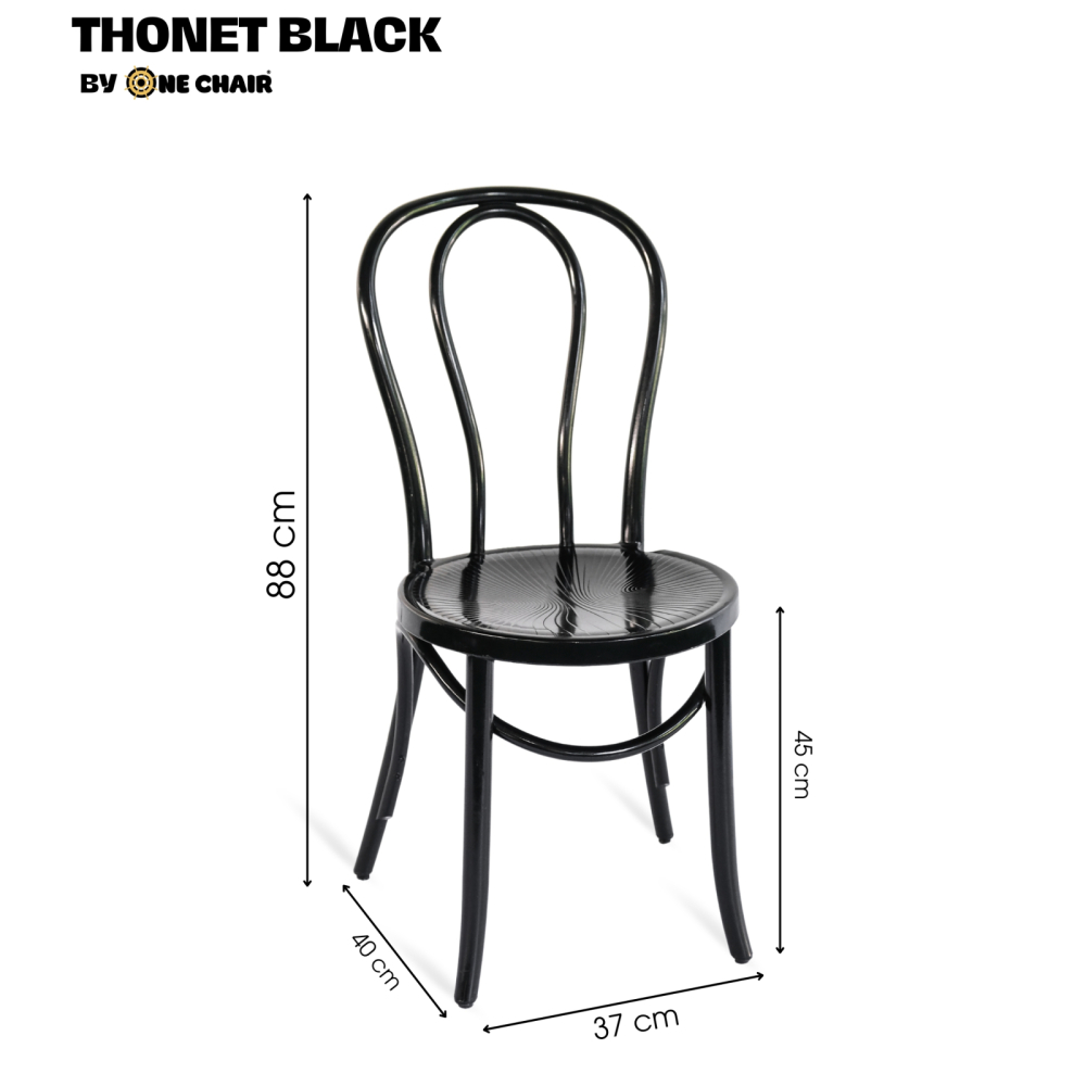 Thonet Black – Sắc Độ Tối Giản Tạo Nét Chạm Cá Tính 