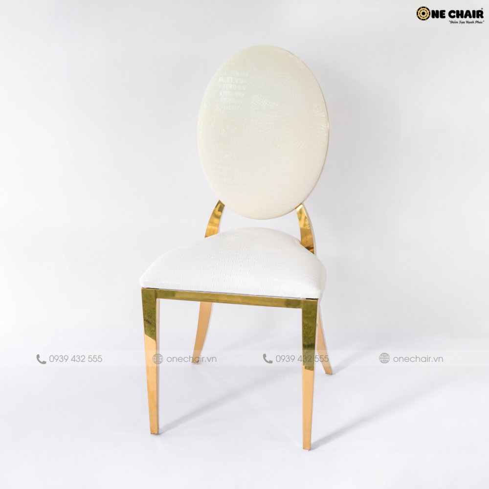 Louis Banquet Chair  - Ghế Sự Kiện Tiệc Cưới Mạ Vàng Sang Trọng