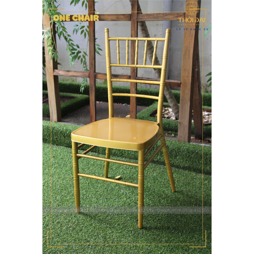 Ghế sự kiện tiệc cưới chiavari tiffany nhập khẩu trực tiếp từ nhà máy