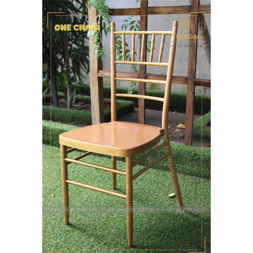 Ghế sự kiện tiệc cưới chiavari tiffany nhập khẩu trực tiếp từ nhà máy
