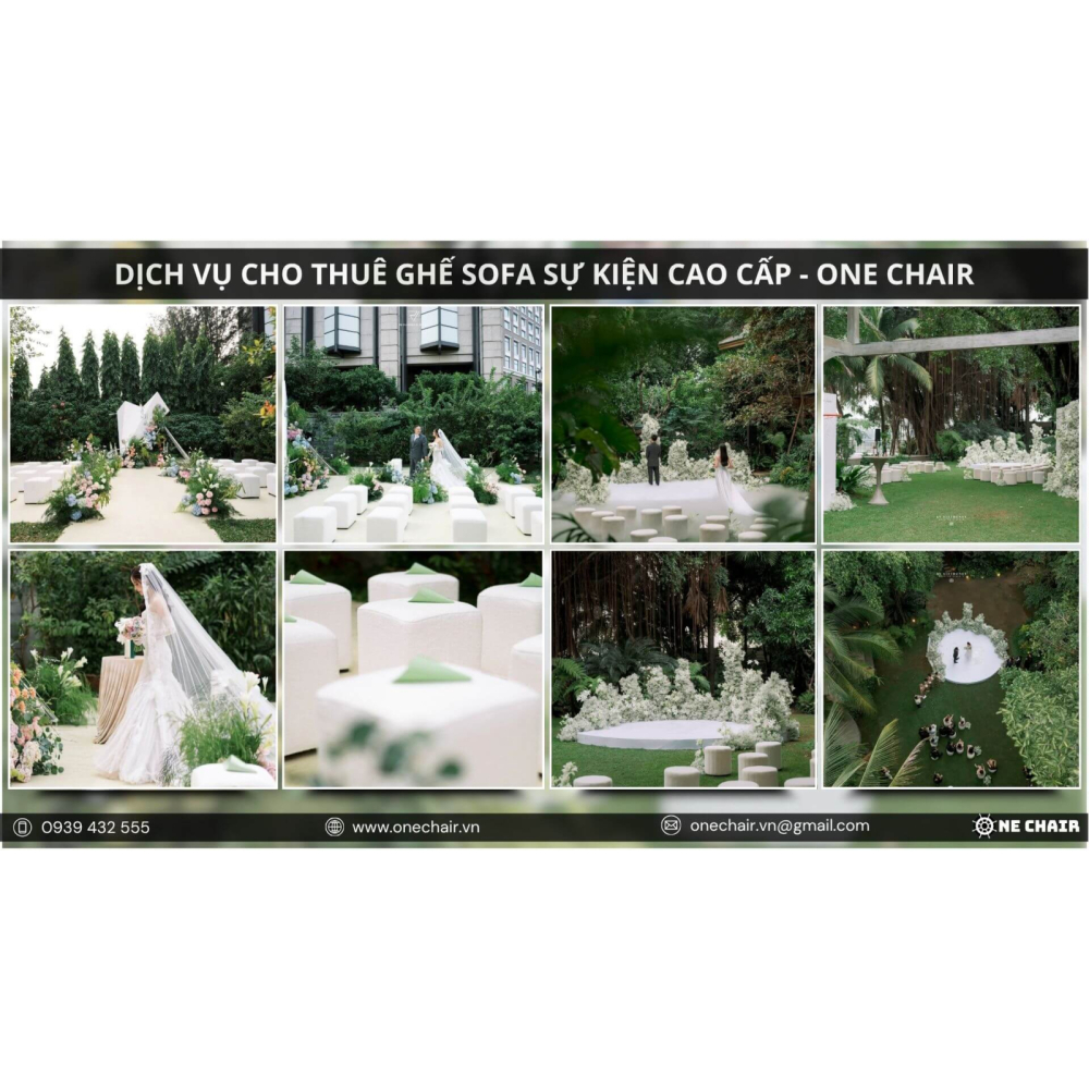Case Study Sofa Sự Kiện Sang Trọng, Hiện Đại Cùng ONE CHAIR - Những Setup Sofa Sự Kiện Ấn Tượng 2024–2025