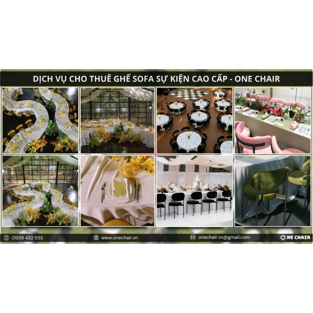 Top 5 Dòng Sofa Sự Kiện Giúp Setup Đẹp - Nhanh - Chuẩn Concept | ONE CHAIR Chia Sẻ 2025