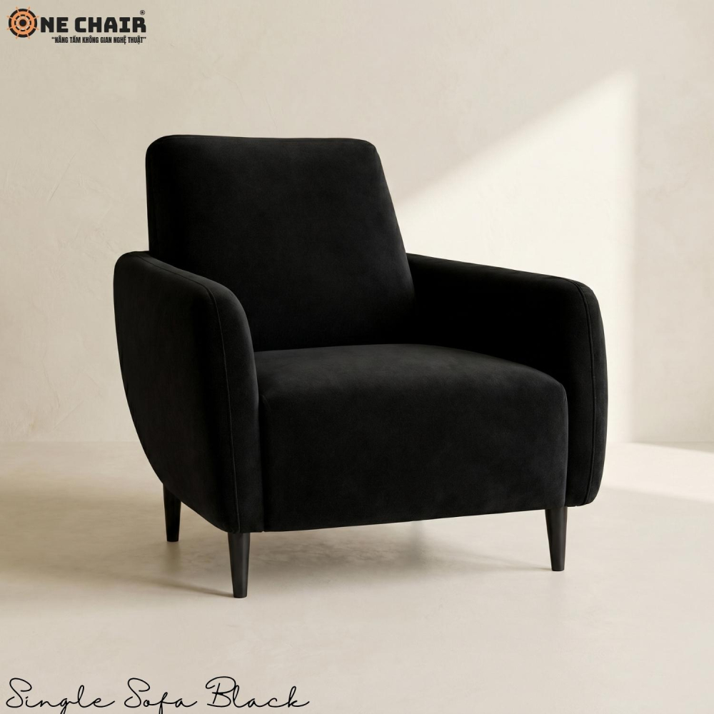 Single Sofa – Black