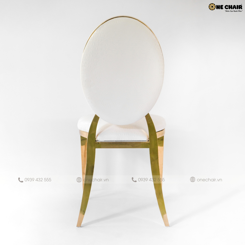 Ghế Tiệc Cưới Louis Mạ Vàng Sang Trọng