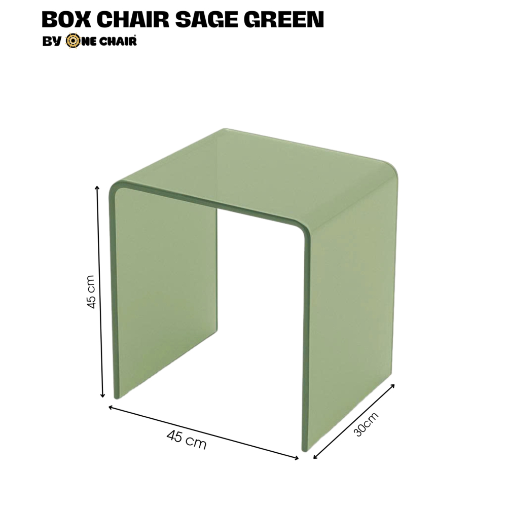 BOX CHAIR MÀU SAGE GREEN – THANH LỊCH VÀ DỊU DÀNG