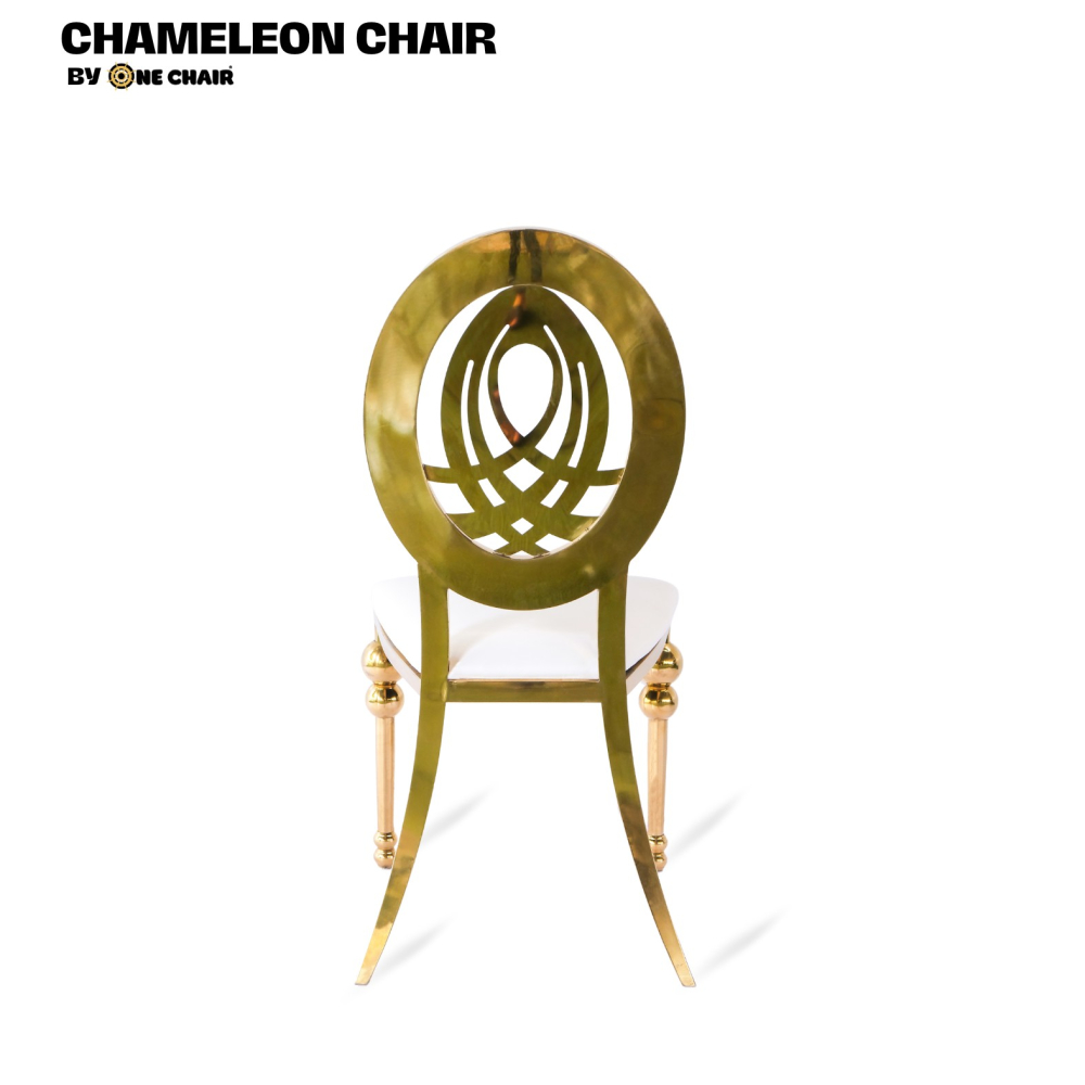 Louis Peacok Chair - Ghế Sự Kiện Tiệc Cưới Mạ Vàng Sang Trọng
