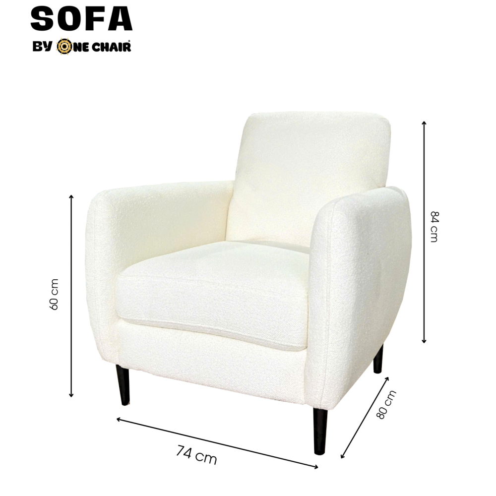 GHẾ SỰ KIỆN SOFA SINGLE WHITE – THANH LỊCH & HIỆN ĐẠI