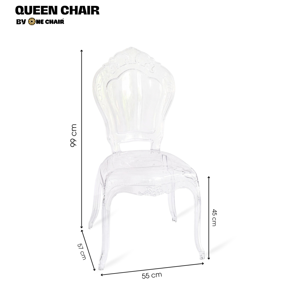 GHẾ SỰ KIỆN CAO CẤP | QUEEN CHAIR – VẺ ĐẸP TRONG SUỐT QUYỀN QUÝ
