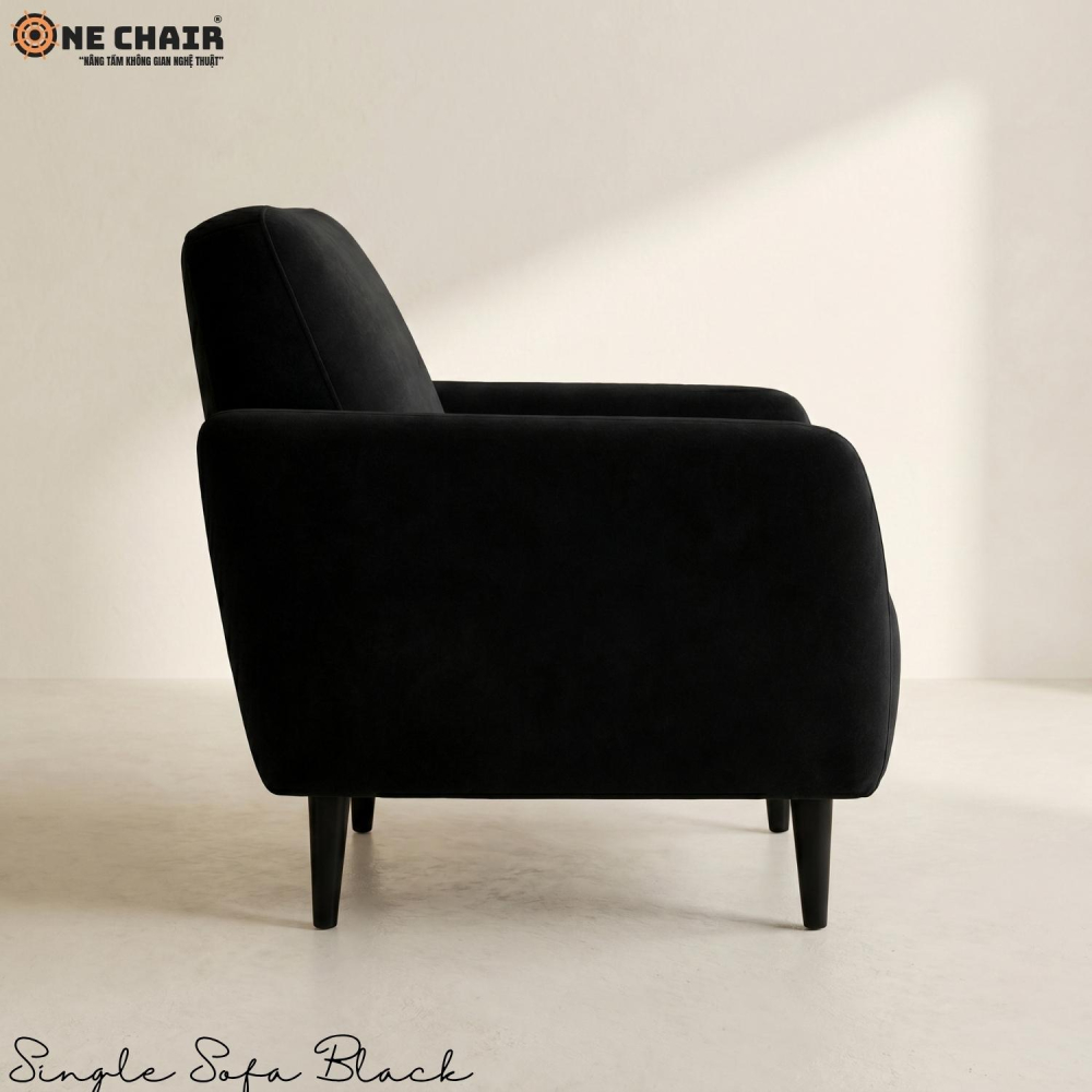 Single Sofa – Black