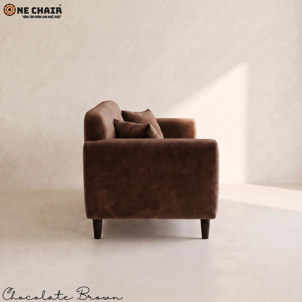 Long Sofa – Chocolate Brown