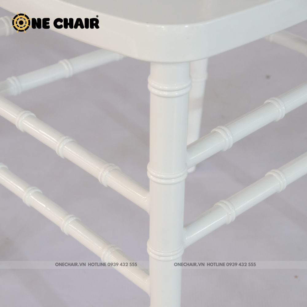 Ghế Chiavari Tiffany - Resin Màu Trắng