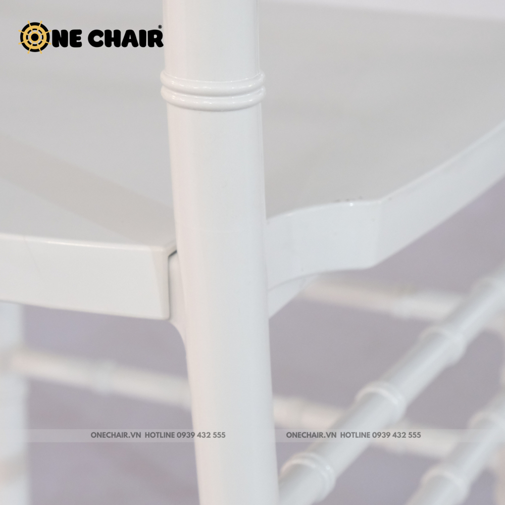 Ghế Chiavari Tiffany - Resin Màu Trắng