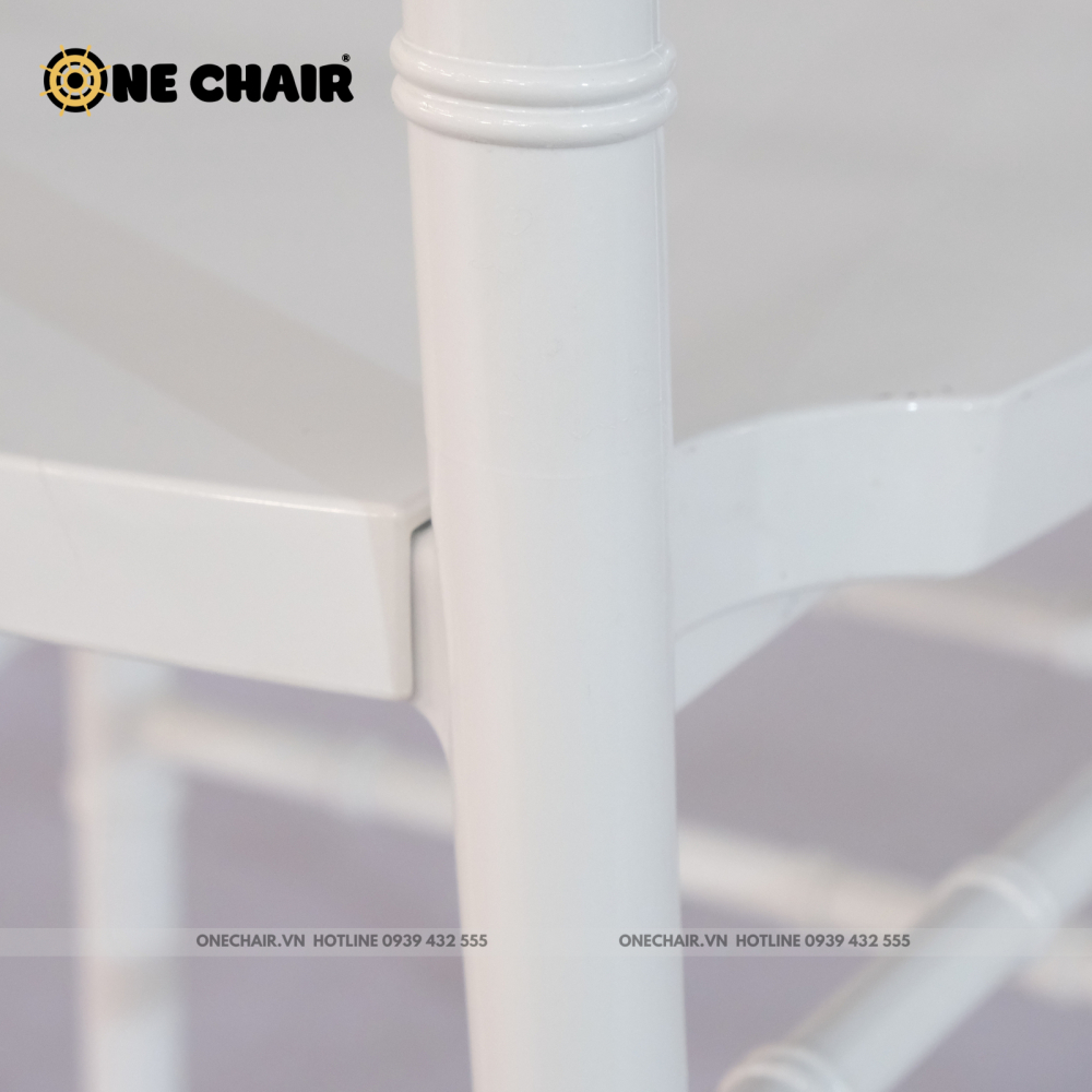 Ghế Chiavari Tiffany - Resin Màu Trắng