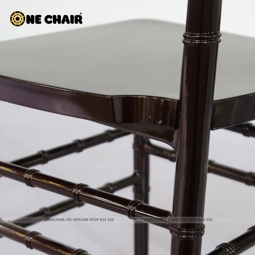 Ghế Chiavari Tiffany - Resin Màu Black
