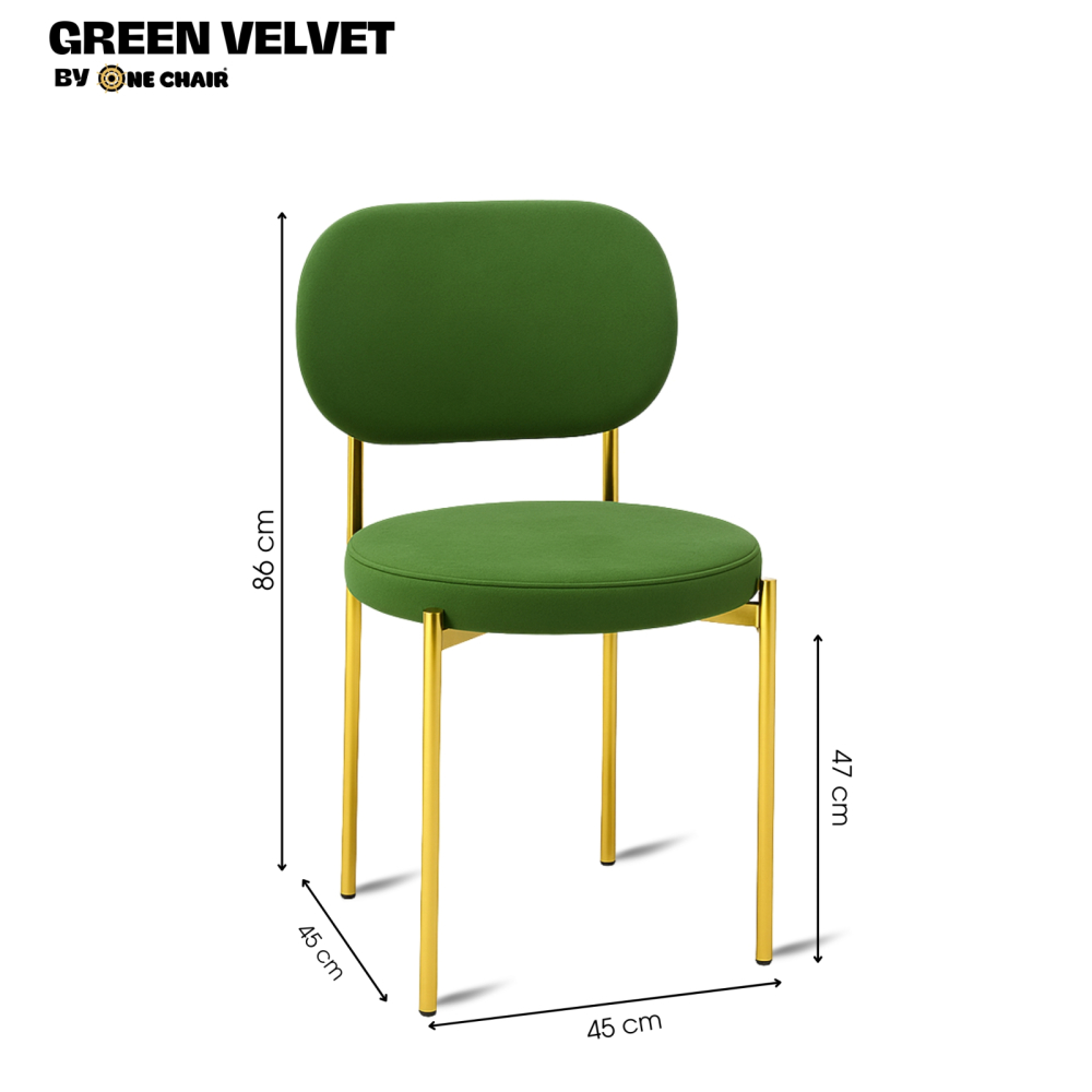 GREEN VELVET KHUNG TRẮNG | SẮC XANH THANH LỊCH | GHẾ SỰ KIỆN CAO CẤP