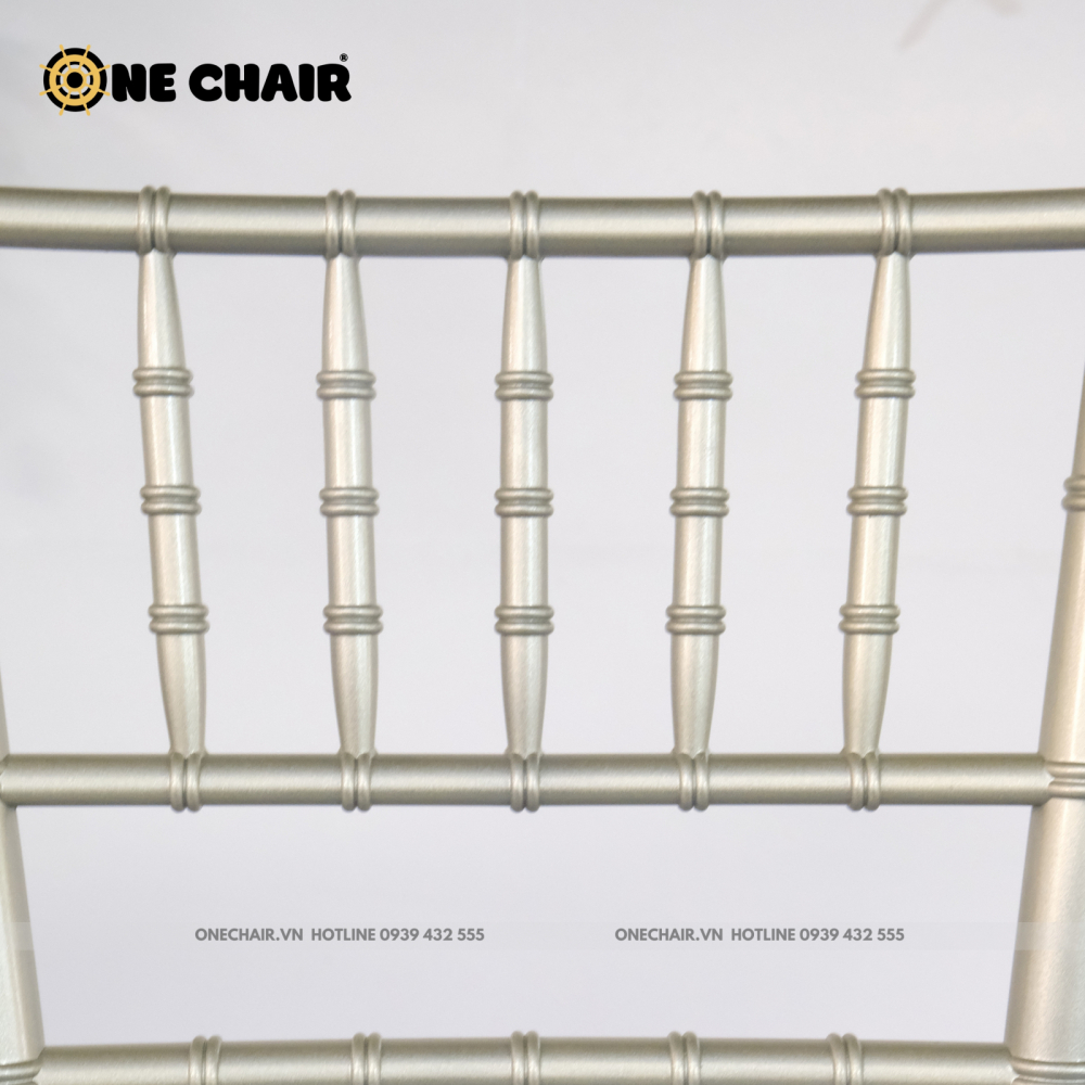 Ghế Chiavari Tiffany - Resin Màu Champagne