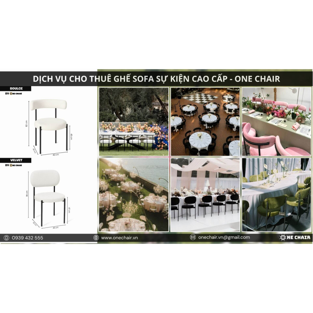 Top 5 Dòng Sofa Sự Kiện Giúp Setup Đẹp - Nhanh - Chuẩn Concept | ONE CHAIR Chia Sẻ 2025