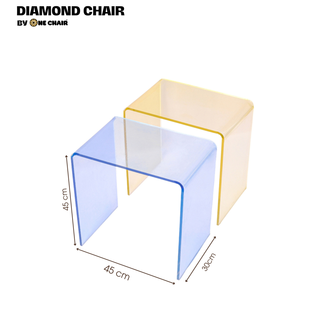 Box Chair - Cho Thuê Ghế Sự Kiện Trong Suốt Tối Giản & Cá Tính