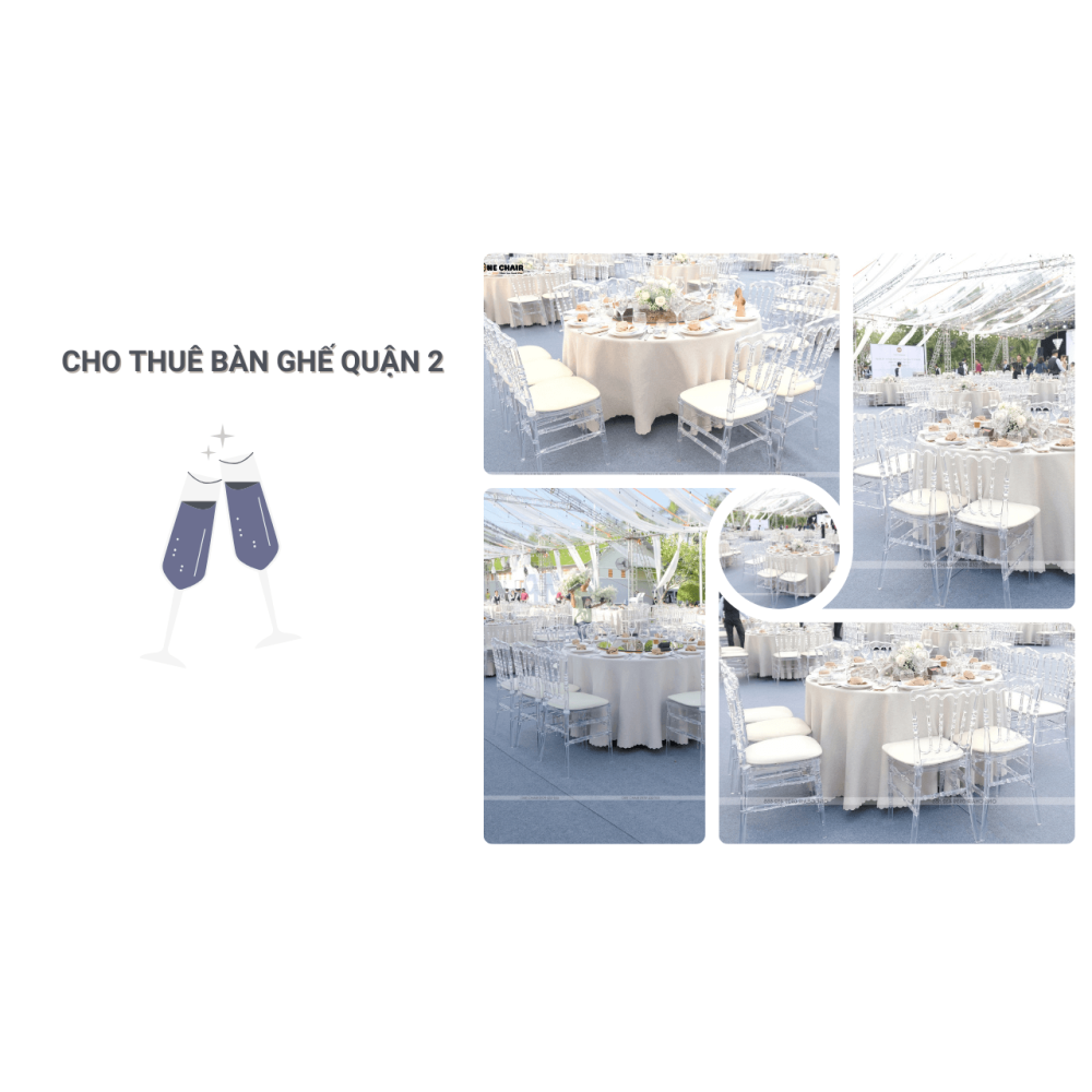 cho thuê bàn ghế sự kiện quận 2 tphcm