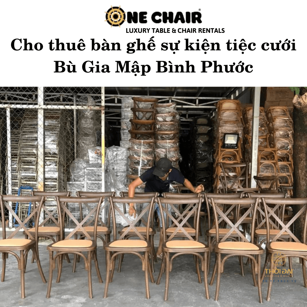 Cho thuê bàn ghế sự kiện tiệc cưới Bù Gia Mập Bình Phước