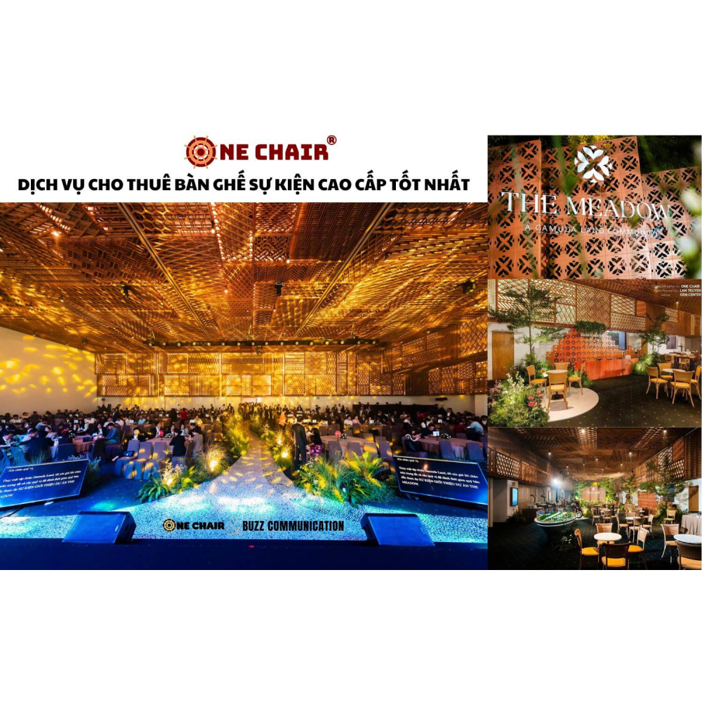 Dịch Vụ Cho Thuê Bàn Ghế Sự Kiện Cao Cấp – Sang Trọng, Đẹp, Hiện Đại