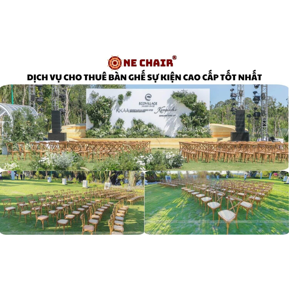Dịch Vụ Cho Thuê Bàn Ghế Sự Kiện Cao Cấp – Sang Trọng, Đẹp, Hiện Đại