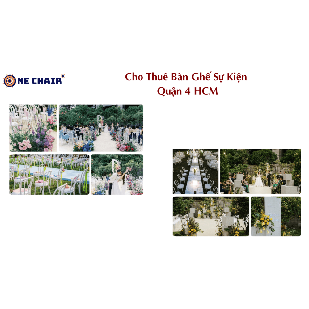 Cho thuê bàn ghế sự kiện quận 4 hcm – ONE CHAIR