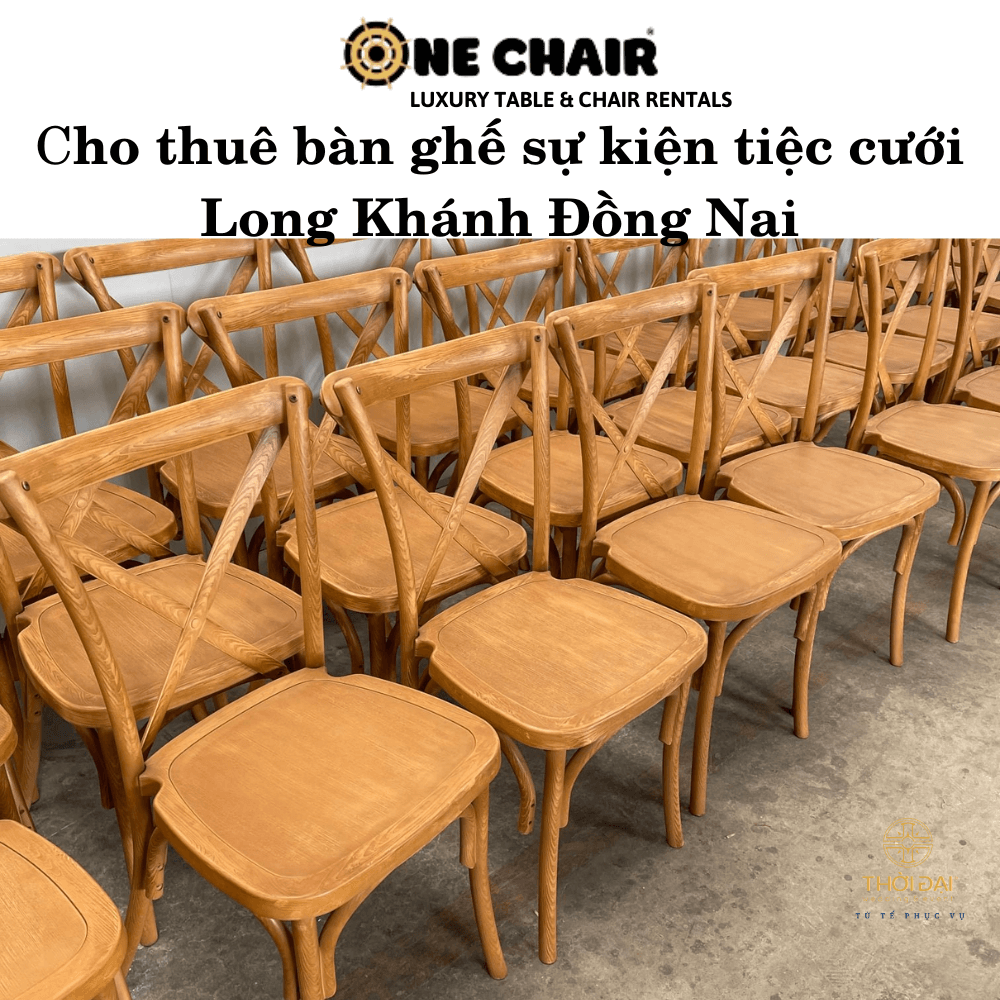 Cho thuê bàn ghế sự kiện tiệc cưới Long Khánh Đồng Nai