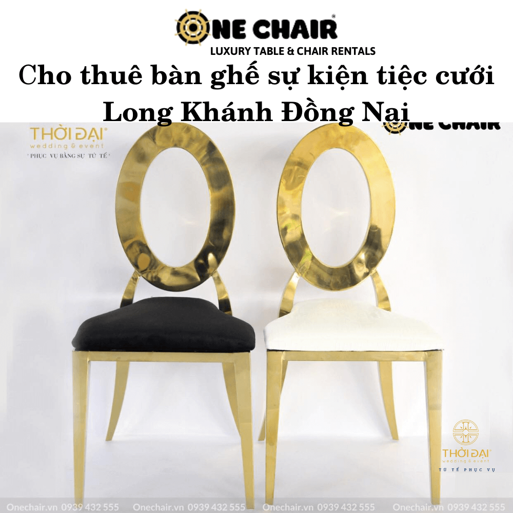 Cho thuê bàn ghế sự kiện tiệc cưới Long Khánh Đồng Nai