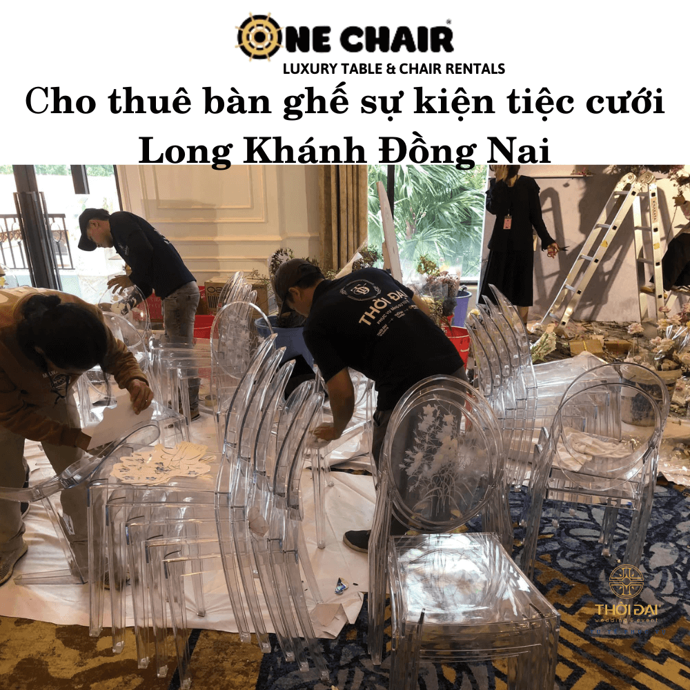 Cho thuê bàn ghế sự kiện tiệc cưới Long Khánh Đồng Nai