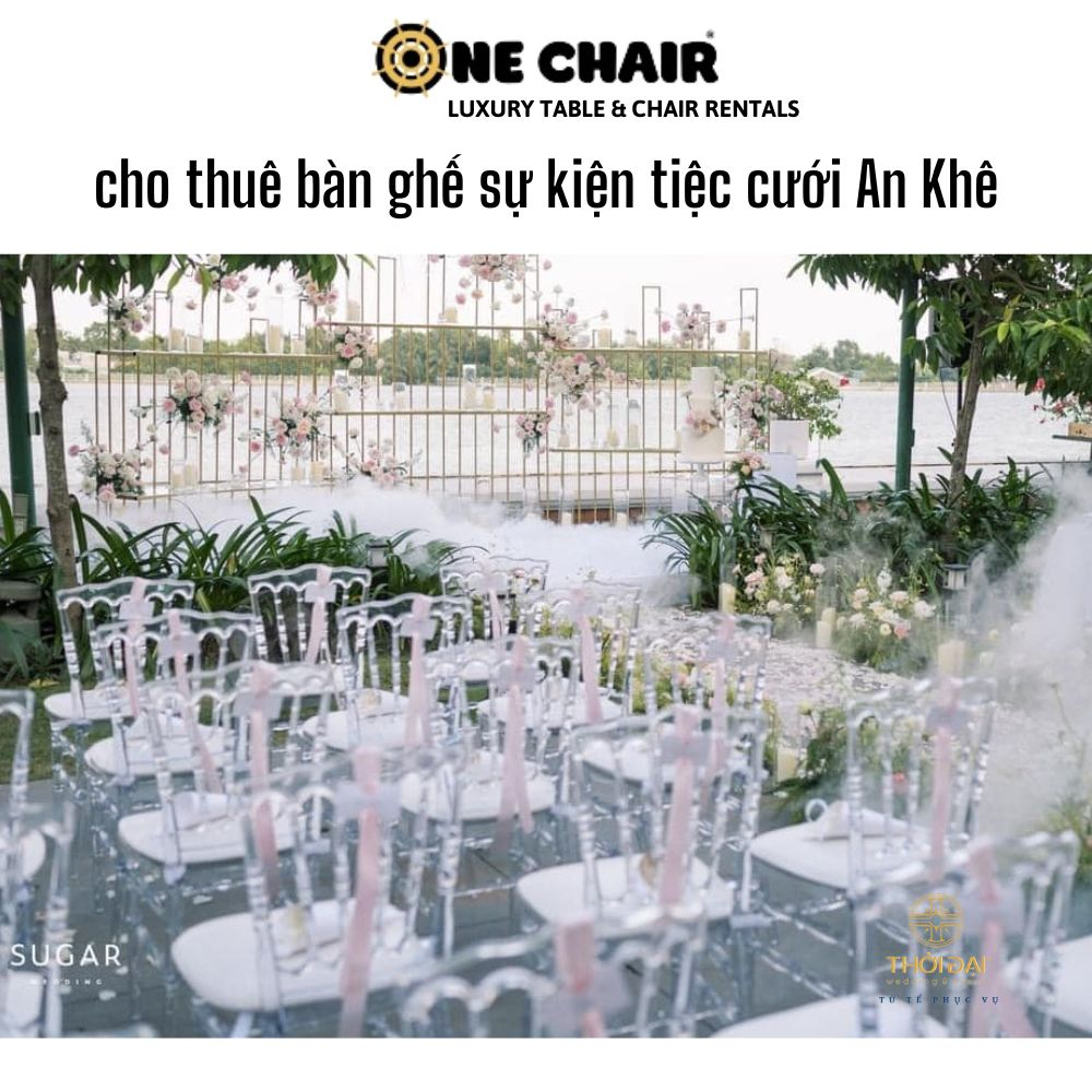cho thuê bàn ghế sự kiện tiệc cưới An Khê