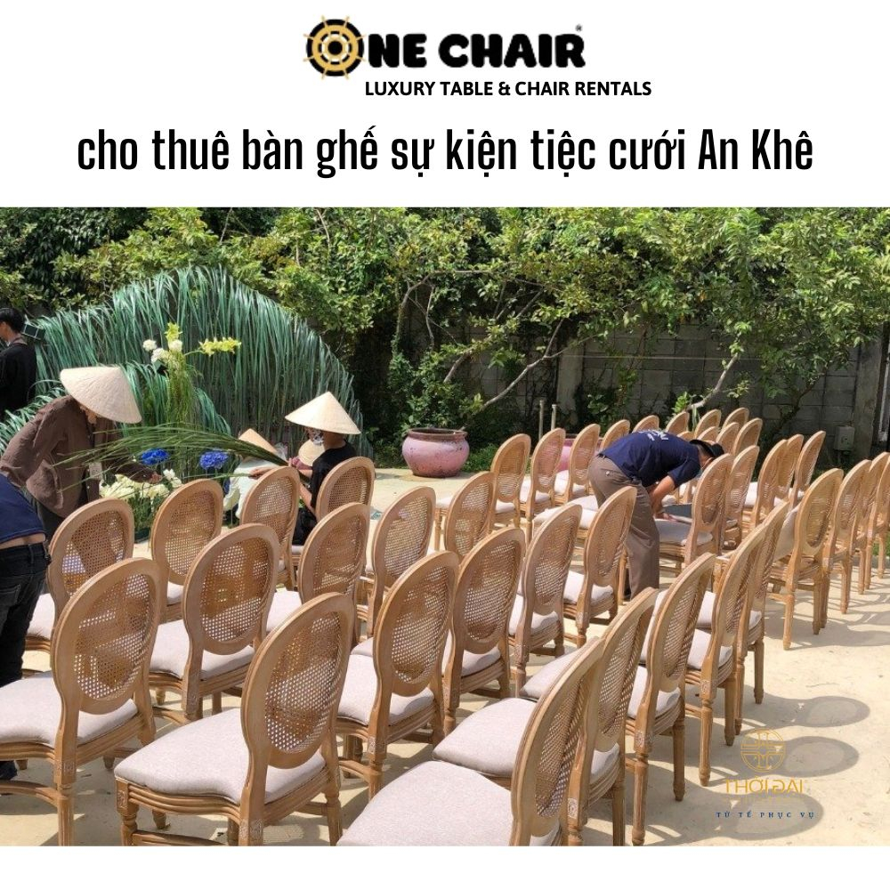 cho thuê bàn ghế sự kiện tiệc cưới An Khê