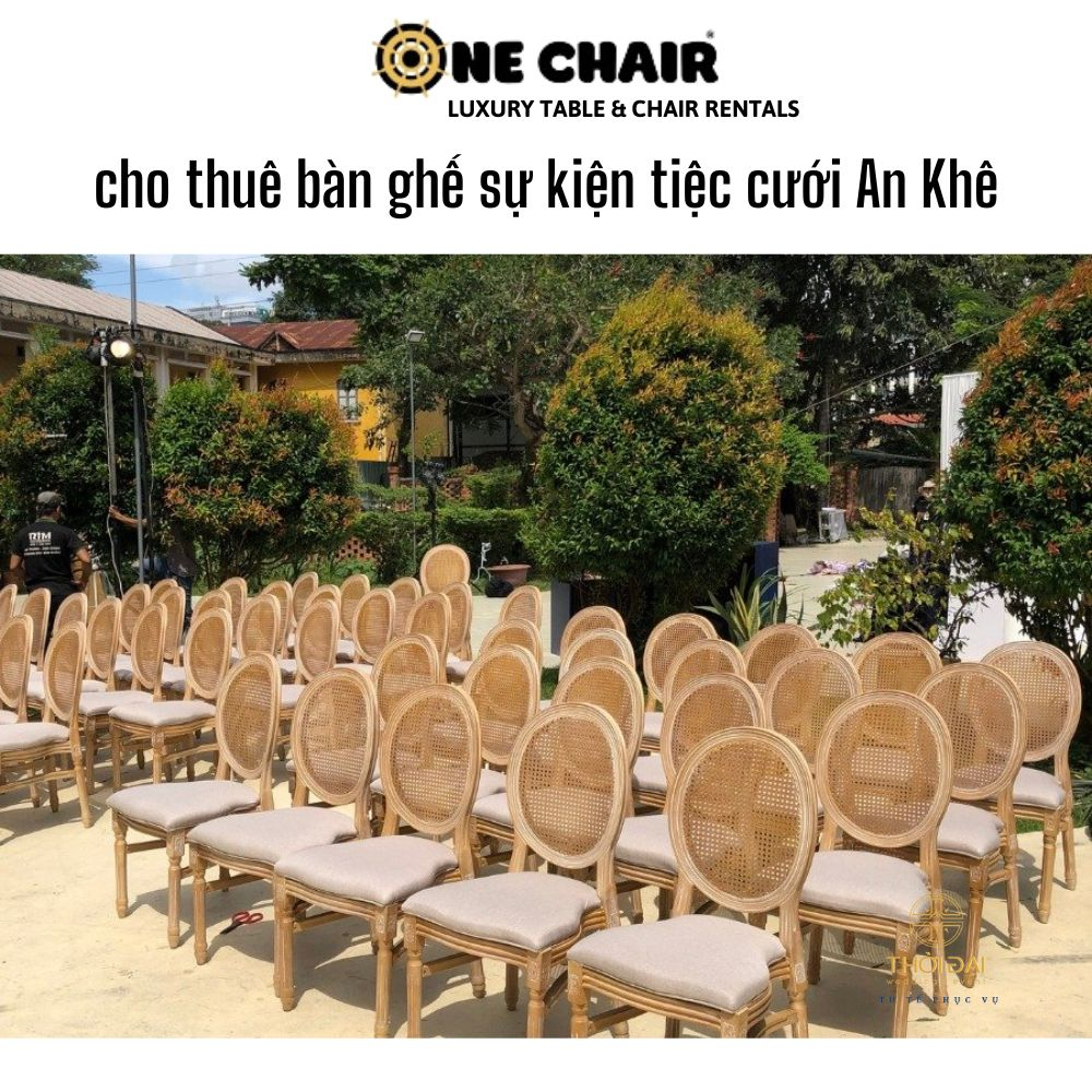cho thuê bàn ghế sự kiện tiệc cưới An Khê