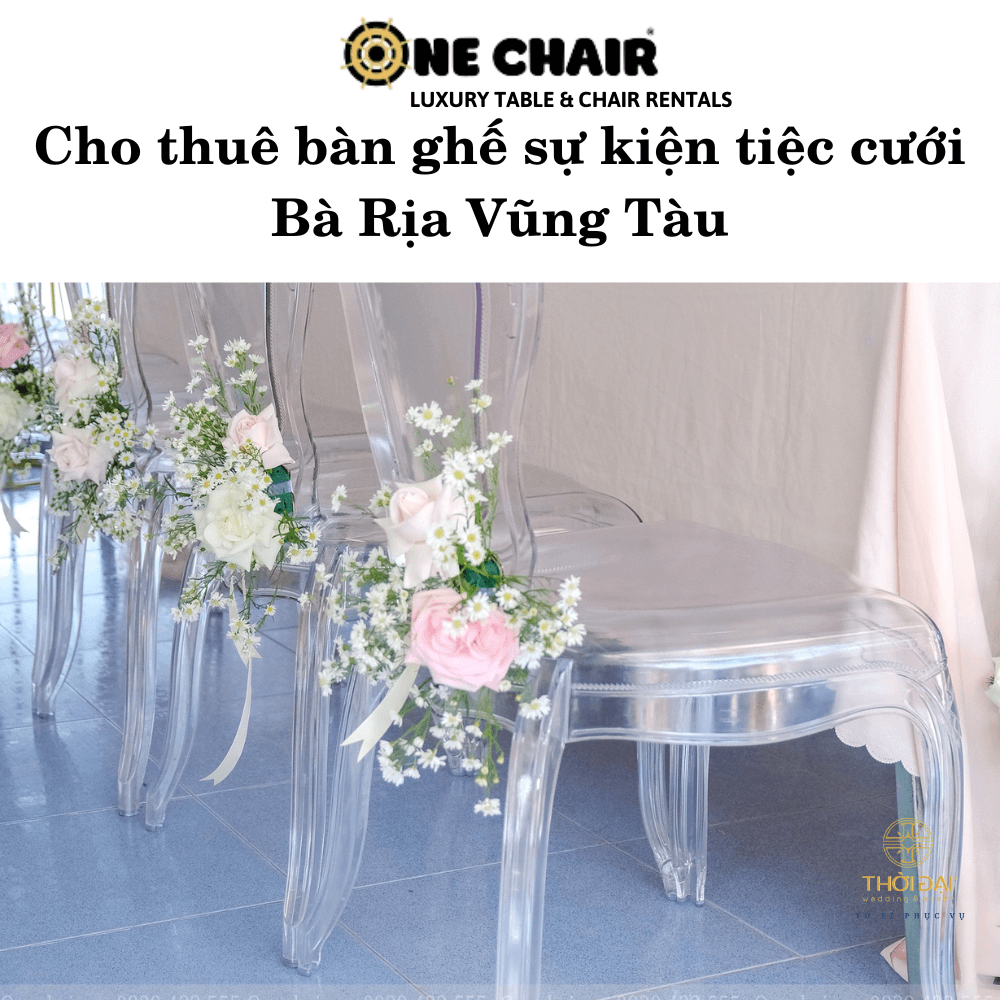 Cho thuê bàn ghế sự kiện tiệc cưới Bà Rịa Vũng Tàu