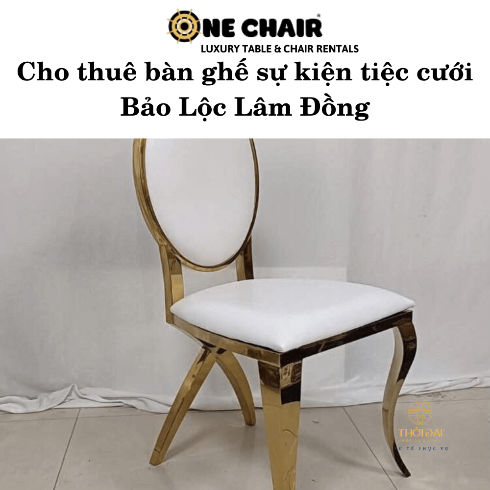 Cho thuê bàn ghế sự kiện tiệc cưới Bảo Lộc Lâm Đồng