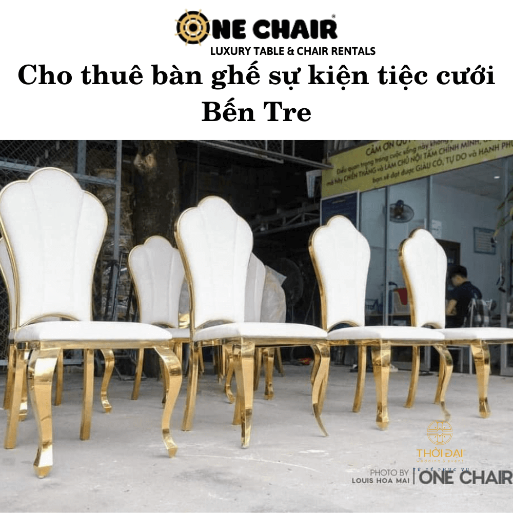 Cho thuê bàn ghế sự kiện tiệc cưới Bến Tre