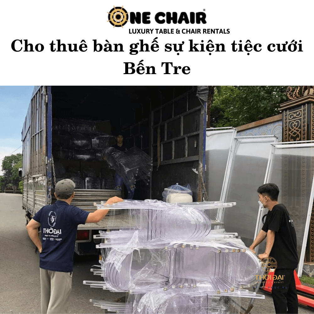 Cho thuê bàn ghế sự kiện tiệc cưới Bến Tre
